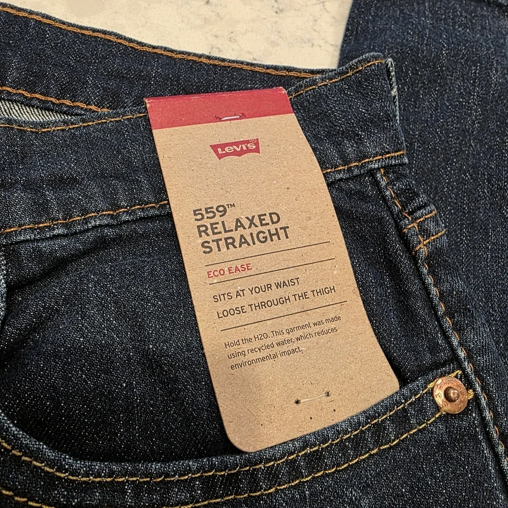 Levi's 559™ Relaxed Straight Jeans Eco Ease Size 30x30 NWT!